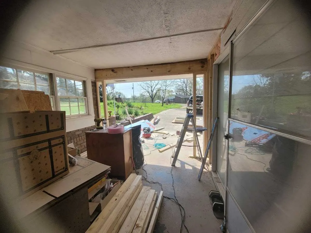 Air movers and dehumidifier for Water Mitigation Services in Benton